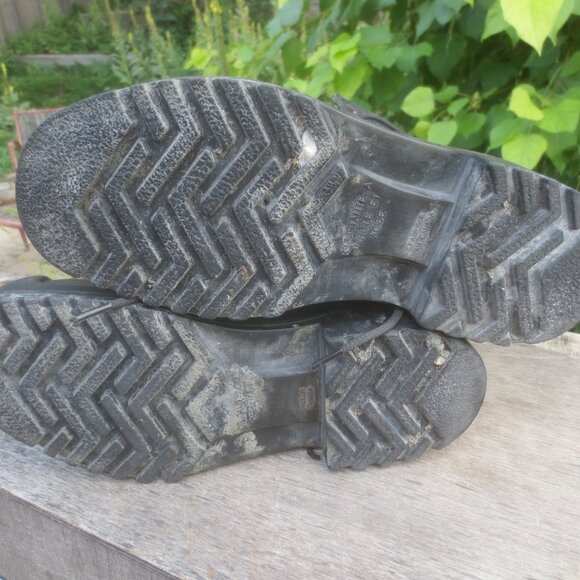 STC CSA Black Steel Toed Safety Toe Leather Work Boots - Size 7 3E Men's. - Picture 14 of 16